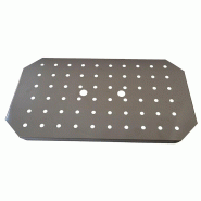 DBMARK - GND11000-201 - Fond perforé GN 1/1 - 0.8mm S/S201 - gris inox GND11000-201