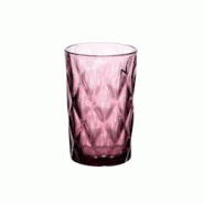 De 6 gobelets haut 34 cl diamond rose - Boite Rond Verre Table Passion - rose verre 3106233380210 De 6 gobelets haut 34 cl diamond rose - Boite Rond Verre Table Passion - rose verre 3106233380210