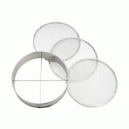 Eva tamis pro farine 3 mailles inox ø 29,5cm - 045643 Eva tamis pro farine 3 mailles inox ø 29,5cm - 045643