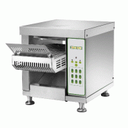 Grille-pain à cycle continu. Structure en acier inoxydable. Dimensions 340x690 h400 mm. EasyLine by FIMAR. Modèle CVT1 - 476
