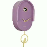 Horloge murale en ABS Tweet violet Karlsson - violet 8714302770548