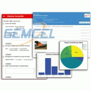 Main courante électronique gemcel