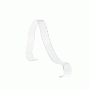 Présentoir chaussure transparent - par 10 - Épaisseur 3mm - PMMA