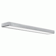 ROSSINI ILLUMINAZIONE Tofu.1 Suspension Led 40W 120° 3000K Cri90 Ip20 Gris Aluminium - Groupe Rossini, Système De Design Linéaire Pour Intérieurs