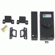 Serrure Haut Et Bas Latérale Pour Volet Et Bouton Int Noir Mottura 35380n00 - 3598640530089