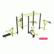 Station Combo 5-3 - Agrès extérieurs de sport - Modules personnalisables et PMR Station Combo 5-3 - Agrès extérieurs de sport - Modules personnalisables et PMR