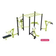 Station Combo 5-3 - Agrès extérieurs de sport - Modules personnalisables et PMR Station Combo 5-3 - Agrès extérieurs de sport - Modules personnalisables et PMR