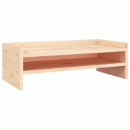 Support pour moniteur 50 x 24 x 16 cm bois de pin solide 02_0004463 - Bois massif 3000200379408