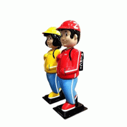 ZAK et ALIX - Figurines Ecoles nouvelle génération