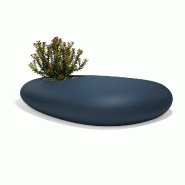 Banc stone bench - bleu
