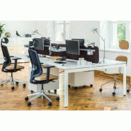 Bureau Bench 2/4/6 places - 80-cm,2-postes,140-cm,sans_0