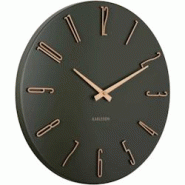 Horloge murale en métal Esmerado 40 cm vert Karlsson - vert 8714302770821 Horloge murale en métal Esmerado 40 cm vert Karlsson - vert 8714302770821