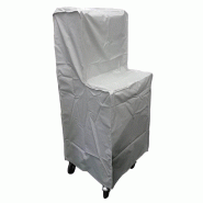 Housse de protection pvc gris Hana modèle haut - Housse de protection pvc gris Hana modèle haut -