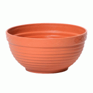Prosperplast - Pot MISA 10 L - 40x40x17,3 cm, coloris Terre cuite - orange plastique polypropylène ZA3498