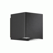 ROSSINI ILLUMINAZIONE Ghee Evo - Applique Extérieure Led 10W Ip65, Orientable 30-130°, 4000K, Anthracite, Luminaire Design - Groupe Rossini - gris G