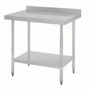 Table en acier inoxydable avec rebord 900x700x900mm - PGJ506
