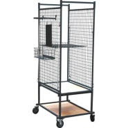 Chariot mobile pour pièces mécaniques ou carrosserie avec grilles latérales 600x900x1950mm Référence   09060