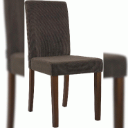 CLP Chaise de salle à manger Ina velours côtelé Marron/Antique foncé - marron textile 326068 CLP Chaise de salle à manger Ina velours côtelé Marron/Antique foncé - marron textile 326068