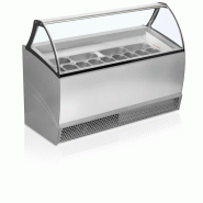 Congélateur de crème glacée 395 l gris - 1670x800x1343 mm - PBERMUDA RV13