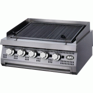 Grillade gaz - gamme 900 - larg 800 mm (CG9PG80) AFI collin-lucy