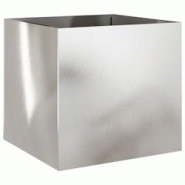 Helloshop26 - Jardinière bac lit surélevé plantes fleurs terrasse jardin argenté 49 x 47 x 46 cm acier inoxydable Argent 02_0038071 - 3000214064031 Helloshop26 - Jardinière bac lit surélevé plantes fleurs terrasse jardin argenté 49 x 47 x 46 cm acier inoxydable Argent 02_0038071 - 3000214064031