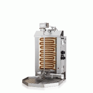 Machine gyros gril electrique moteur au-dessus 4 zones de chauffage - P7049.0020