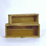 Présentoir Westside 9,5x36x14,2 + 7,8x34x12,2cm - set de 2
