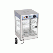 Royal Catering - Royal Catering Vitrine Chauffante RCHT-850 (850 W, Température de Chauffe 0-85°C, Dimensions du présentoir 29 x 30 x 3 cm, Bac de