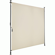 Tectake Store banne TAIJA avec manivelle - 150 x 310 cm, beige - 406155 - beige multi-matériau 406155 Tectake Store banne TAIJA avec manivelle - 150 x 310 cm, beige - 406155 - beige multi-matériau 406155
