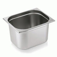 Bac inox GN 1/2 H 200 mm 11,5 ltr GN ESSENTIALS lot de 6 - Was Germany - 4044925166171