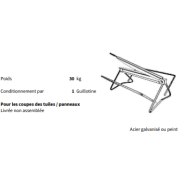 Cisaille guillotine industrielle pour coupes de tuiles/panneaux - 91-000-GUILLO.RTG Cisaille guillotine industrielle pour coupes de tuiles/panneaux - 91-000-GUILLO.RTG