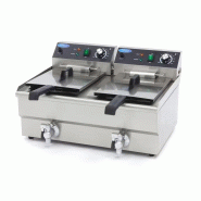 Friteuse double Pro ECO, 2 x 13 L - 2 paniers, 230 V, 6000 W