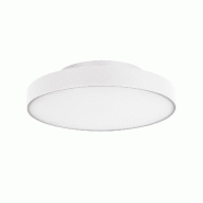Gea Luce Plafonnier Rond Gpl351 En Aluminium Blanc Mat - 24W Led Cct Sélectionnable 3000K/4000K Ip65 - Gealuce Pour L'Extérieur - blanc GPL351