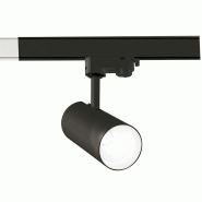Gea Luce Projecteur Sur Rail Triphasé Gfa981C Led 30W 2250Lm 3000K 38° Cri>80 Orientable En Aluminium Noir Mat Eurostandard - Gealuce - GFA981C