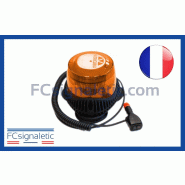 Gyrophare Gyroled M130 orange embase magnétique prise allume cigare classe 2 STANDBY MERCURA Gyrophare Gyroled M130 orange embase magnétique prise allume cigare classe 2 STANDBY MERCURA