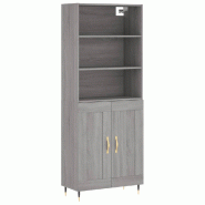 Helloshop26 - Buffet bahut commode armoire meuble de rangement organisateur cuisine salle de séjour salon haut sonoma 69,5 x 34 x 02_0035601 - 300021 Helloshop26 - Buffet bahut commode armoire meuble de rangement organisateur cuisine salle de séjour salon haut sonoma 69,5 x 34 x 02_0035601 - 300021