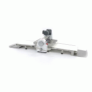 Laminoir de table professionnel 52 cm - modèle pliable avec tapis roulant