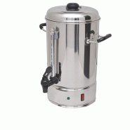 Mastro Percolateur café 10 litres 260x260x450 mm - VIRTUS - inox 5411A