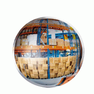 Miroir Hémisphère - Fixation murale - Incassable et anti-UV - Garanti 3 ans Miroir Hémisphère - Fixation murale - Incassable et anti-UV - Garanti 3 ans