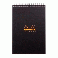 RHODIA Lot de 5 Notepad Active format 148x210 / A5, 80 feuilles microperforées 90 g/m² reliure intégrale, ligné - 3037920169217