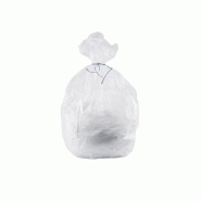 Sac poubelle 130 Litres - Transparent - 65µ - Colis de 100 sacs - 3221170004781