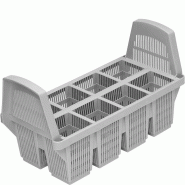 Smeg Panier de lave-vaisselle professionnel à 8 compartiments - 8017709217716