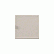 STELLAMEUBLES meuble haut qubik 35 × 35 cm – 1 porte – bella cachemire - 3667335116522