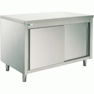 Table armoire chauffante inox 1600x700x870 mm - gta 16 ch
