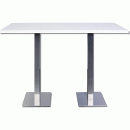 Table de restauration - Rectangulaire - Stratifié, Blanc Inconnue TBLRE180x75StraBlan
