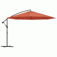 VidaXL Parasol de jardin en porte-à-faux et poteau en aluminium Modèle Boréal Outdoor Plus - 44508