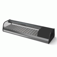 Vitrinette à Sushis avec couvercle incurvé en verre 1730x415x270 Fagor Professional