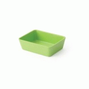 Barquette verte en mélamine PLASTOREX 15 CL - Lot de 4 - 3701666007101 Barquette verte en mélamine PLASTOREX 15 CL - Lot de 4 - 3701666007101