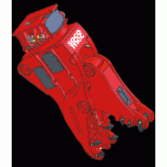 Broyeurs tournants - SFG 3400 - Dents interchangeables et rotation hydraulique 360° Broyeurs tournants - SFG 3400 - Dents interchangeables et rotation hydraulique 360°