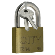 Cadenas CITY 20 - 3 clés - hauteur 3,5 mm - ISEO 2021905 - 001972